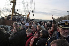 Marine - Bilder der Woche: Einlaufen der &quot;Gorch Fock&quot; in Kiel