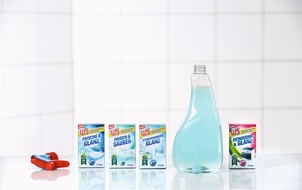 Lidl: Innovation bei Lidl: Tabs zum Wiederbefüllen von Reinigerflaschen // Optimierte "W5"-Reinigerflaschen aus 100-Prozent-recyceltem PET sparen rund 1.400 Tonnen Plastik pro Jahr