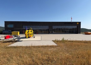 Erste nachhaltige Luftrettungsstation eingeweiht