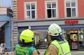 Feuerwehr Konstanz: FW Konstanz: Brand einer L&uuml;ftungsanlage in einem Gastronomiebetrieb