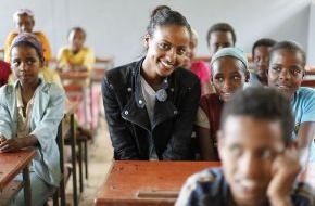 Stiftung Menschen für Menschen: Sara Nuru zurück aus Äthiopien (mit Bild)