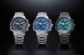 Citizen Watch Europe GmbH: Kompakt: Instrumentelle Funk-Fliegeruhren / CITIZEN PROMASTER SKY Radio Controlled in 41 Millimeter