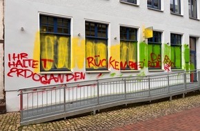 Polizeiinspektion Hameln-Pyrmont/Holzminden: POL-HM: Zeugenaufruf nach Sachbeschädigung durch Graffiti in der Hamelner Innenstadt