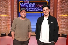 ARD Das Erste: Fantastische Zwei: Alexander Eder und Smudo bei "Wer weiß denn sowas?" / Das Wissensquiz vom 11. bis 15. April 2022, um 18:00 Uhr im Ersten