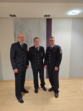FW-OE: Feierstunde der Feuerwehr im Rathaus