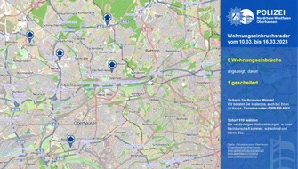 Polizeipräsidium Oberhausen: POL-OB: Wohnungseinbruchsradar für Oberhausen
