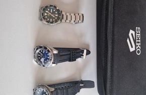 Polizei Aachen: POL-AC: Polizei Neuss sucht Eigentümer von Armbanduhren