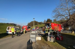 Kreisfeuerwehrverband Bodenseekreis e. V.: KFV Bodenseekreis: Großeinsatz bei Wohnhausbrand