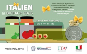 Italian Trade Agency: Italian Trade Agency: positive Bilanz für italienischen Gemeinschaftsauftritt auf der BIOFACH 2025