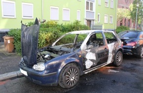 Polizeipräsidium Westpfalz: POL-PPWP: PKW ausgebrannt