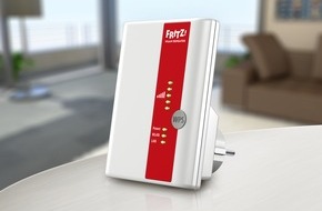 AVM GmbH: FRITZ!WLAN Repeater 300E / Ab sofort im Handel: Neuer FRITZ!WLAN Repeater 300E mit WLAN N und Gigabit-LAN-Anschluss (mit Bild)