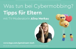 LEGO GmbH: Grundschulkinder & Cybermobbing: Experten des Bündnisses gegen Cybermobbing e.V. und der LEGO GmbH informieren in gemeinsamen Webinaren