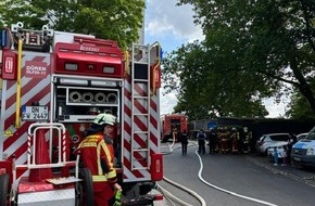 Feuerwehr Düren: FW Düren: Feuer in Hochhaus