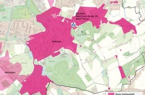 Deutsche Telekom AG: Telekom bringt Glasfaser nach Herne-Sodingen