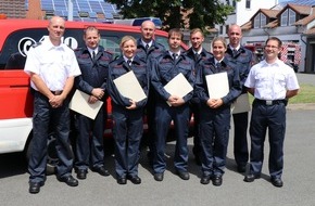 Feuerwehr Iserlohn: FW-MK: Beförderungen bei der Berufsfeuerwehr Iserlohn