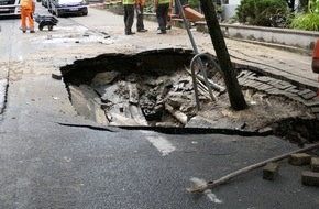 Feuerwehr Dortmund: FW-DO: 02.09.2022 - Technische Hilfeleistung in Mitte-Ost Wasserrohrbruch in der östlichen Innenstadt