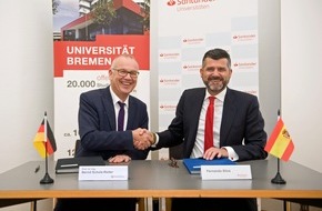 Universität Bremen: Dauerhafte Kooperation mit Santander besiegelt