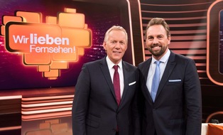 ZDF: "Wir lieben Fernsehen! - Unsere größten Film- und Serienstars" / Johannes B. Kerner und Steven Gätjen präsentieren ZDF-Showreihe (FOTO)