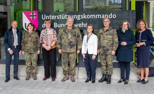 Unterst&uuml;tzungsbereich der Bundeswehr - Presse- und Informationszentrum: Gesundheitspolitik und Sicherheitspolitik in einem Atemzug: Ministerien st&auml;rken gemeinsam Verteidigungsf&auml;higkeit