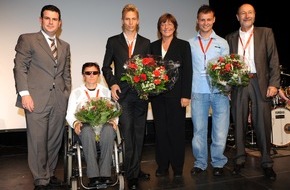 ABDA Bundesvgg. Dt. Apothekerverbände: Ulla Schmidt voller Lob für Behindertensportler / Ministerin würdigt Athleten und deren Unterstützung durch die Apotheken
