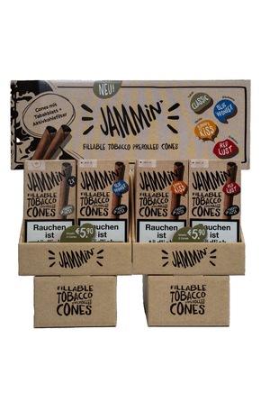Jammin‘ Tobacco Cones mit Naturdeckblatt – eine echte Ansage