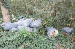 Polizeidirektion Bad Segeberg: POL-SE: Holm - Unzulässige Ablagerung von Mineralwolle - Zeugen gesucht