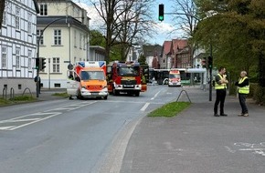 Feuerwehr Detmold: FW-DT: ABC 3 - Gasaustritt