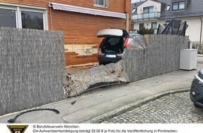Feuerwehr München: FW-M: Abseits der Straße (Maxhof)