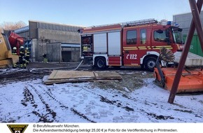 Feuerwehr München: FW-M: Einsätze am Wochenende verlaufen glimpflich (Stadtgebiet)