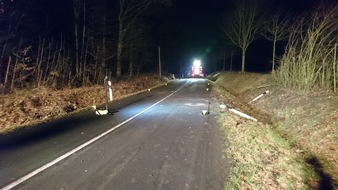 Freiwillige Feuerwehr Werne: FW-WRN: TH_PERSON KLEMMT: Verkehrsunfall mit zwei Verletzten auf der Varnhöveler Straße