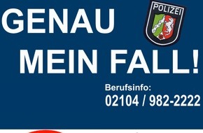 Polizei Mettmann: POL-ME: Polizei-Personalwerberin Nicole Rehmann kommt wieder ins BIZ ! - Mettmann / Kreis Mettmann - 1905047