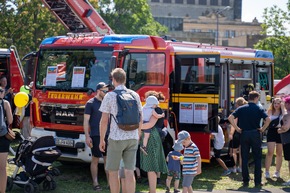 FW Dresden: Informationen zum Einsatzgeschehen der Feuerwehr Dresden vom 18. - 20. August 2023 &amp; Bilanz Stadtfest