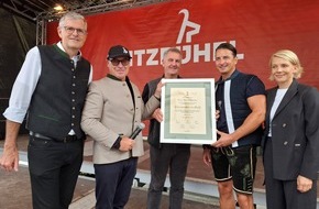 Kitzb&uuml;hel Tourismus: Allerh&ouml;chste Ehren f&uuml;r den Volks-Rock&rsquo;n&rsquo;Roller: Andreas Gabalier bekommt die Goldene Gams