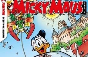 Egmont Ehapa Media GmbH: Donald Duck auf turbulenter Mission am Bodensee im neuen Micky Maus Magazin