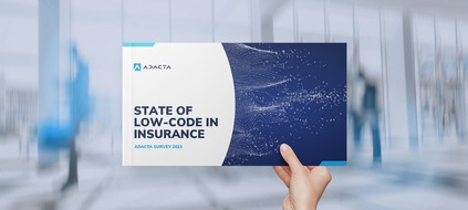 Adacta: Adacta veröffentlicht Umfrage zum Low-Code-Status in der Versicherungsbranche