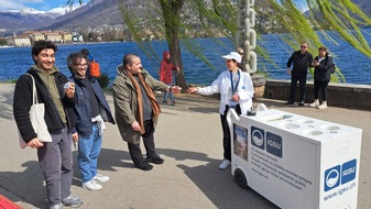IG saubere Umwelt IGSU: Comunicato stampa: «Littering: IGSU conclude la stagione a Lugano»