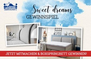 Dänisches Bettenlager GmbH: Das neue Boxspringbettensortiment von DÄNISCHES BETTENLAGER - Schlafen wie auf Wolke 7!