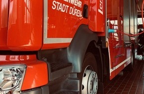 Feuerwehr Düren: FW Düren: Feuerwehr Düren stark gefordert