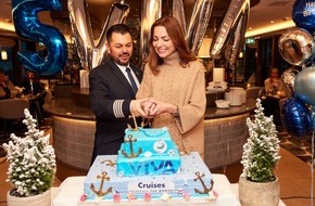 VIVA Cruises: VIVA Cruises feiert 5 Jahre Flusskreuzfahrt-Erfolg