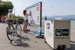 Medienmitteilung: «Littering in Zürich: Bevölkerung und Politik spannen zusammen»