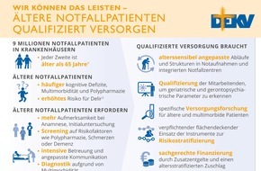 Deutscher Evangelischer Krankenhausverband e. V. (DEKV): Tag der Patientensicherheit: Ältere Notfallpatienten erfordern mehr Aufmerksamkeit