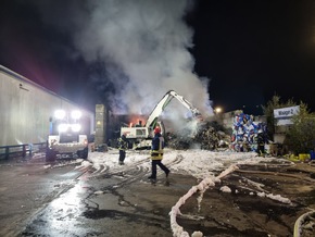 FW-MK: Industriebrand in Sümmern