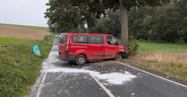 Polizeiinspektion Hildesheim: POL-HI: Baumunfall fordert eine schwer- und zwei leichtverletzte Personen