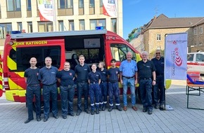 Feuerwehr Ratingen: FW Ratingen: Feuerwehr bei der 18. Meile des Ehrenamtes