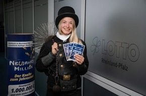 Lotto Rheinland-Pfalz GmbH: Rheinland-pfälzische Neujahrs-Million gestartet