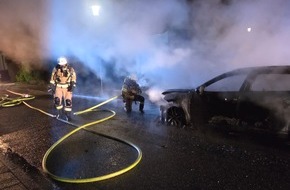 Feuerwehr Xanten: FW Xanten: Drei Eins&auml;tze f&uuml;r die Feuerwehr Xanten in der Nacht und am fr&uuml;hen Morgen