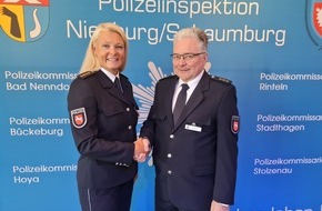 Polizeidirektion Göttingen: POL-GOE: Inspektionsleiter der Polizei Nienburg-Schaumburg offiziell in neues Amt eingeführt