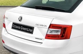 Skoda Auto Deutschland GmbH: Nur 85 Gramm CO2 pro Kilometer: Neuer SKODA Octavia GreenLine ab sofort bestellbar (FOTO)