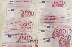 Polizei Bonn: POL-BN: Bonn-Zentrum: Falsche Polizeibeamte ließen Mann 95.000,- Euro abheben - Übergabe vor Polizeiwache gescheitert