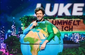 SAT.1: "Wir müssen reden!" Luke Mockridge spricht Klartext und startet mit "LUKE! Die Umwelt und ich" am Montag um 20:15 Uhr in die "SAT.1 Waldrekord-Woche"